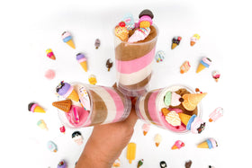 Ice Cream Dough Push Pops