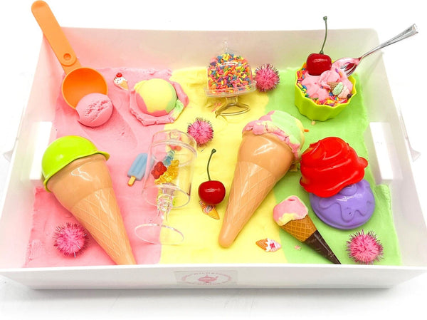 Ice Cream Sensory Bin Sensory Bin Young, Wild & Friedman 