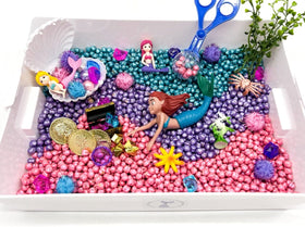 Mermaid Sensory Bin