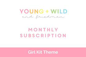 Monthly Subscription - Girl Theme