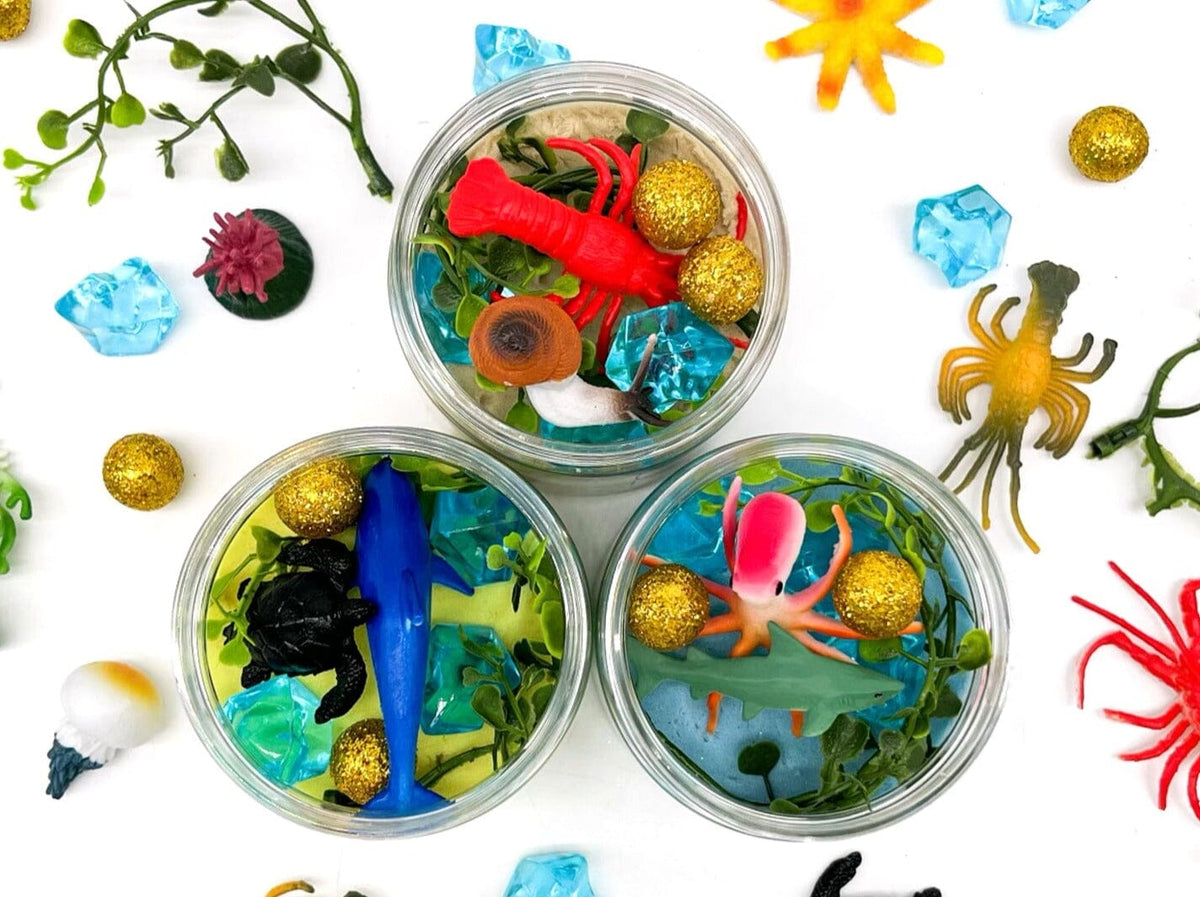 Ocean Sensory Sand Jar Young + Wild and Friedman