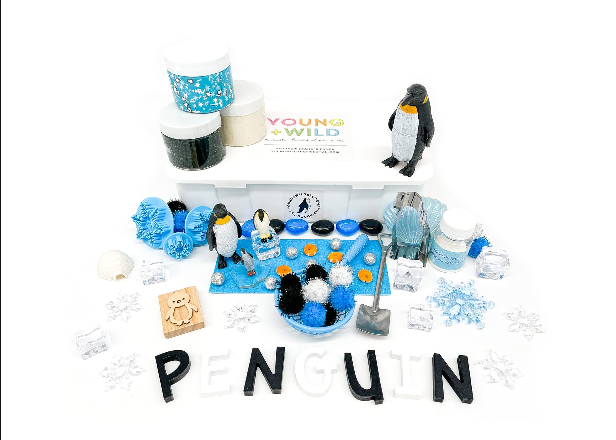 Penguin Kit Sensory Kit Young, Wild & Friedman 