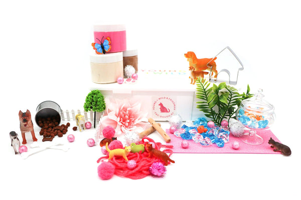 Pink Pet Kit Sensory Kit Young, Wild & Friedman 