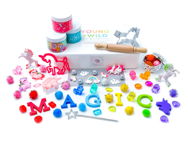 Rainbow Unicorn Kit Sensory Kit Young, Wild & Friedman 