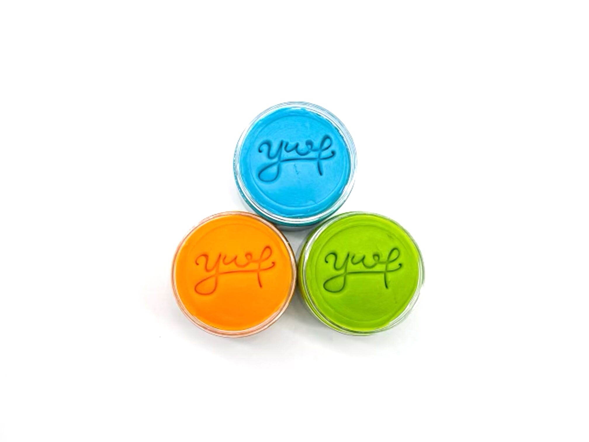 Sensory Dough Refills Sensory Dough Young, Wild & Friedman Orange / Blue / Green 