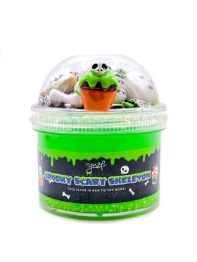 Spooky Scary Skeleton Halloween Slime