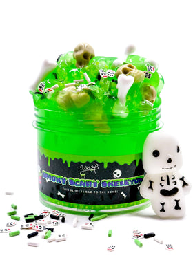 Spooky Scary Skeleton Halloween Slime