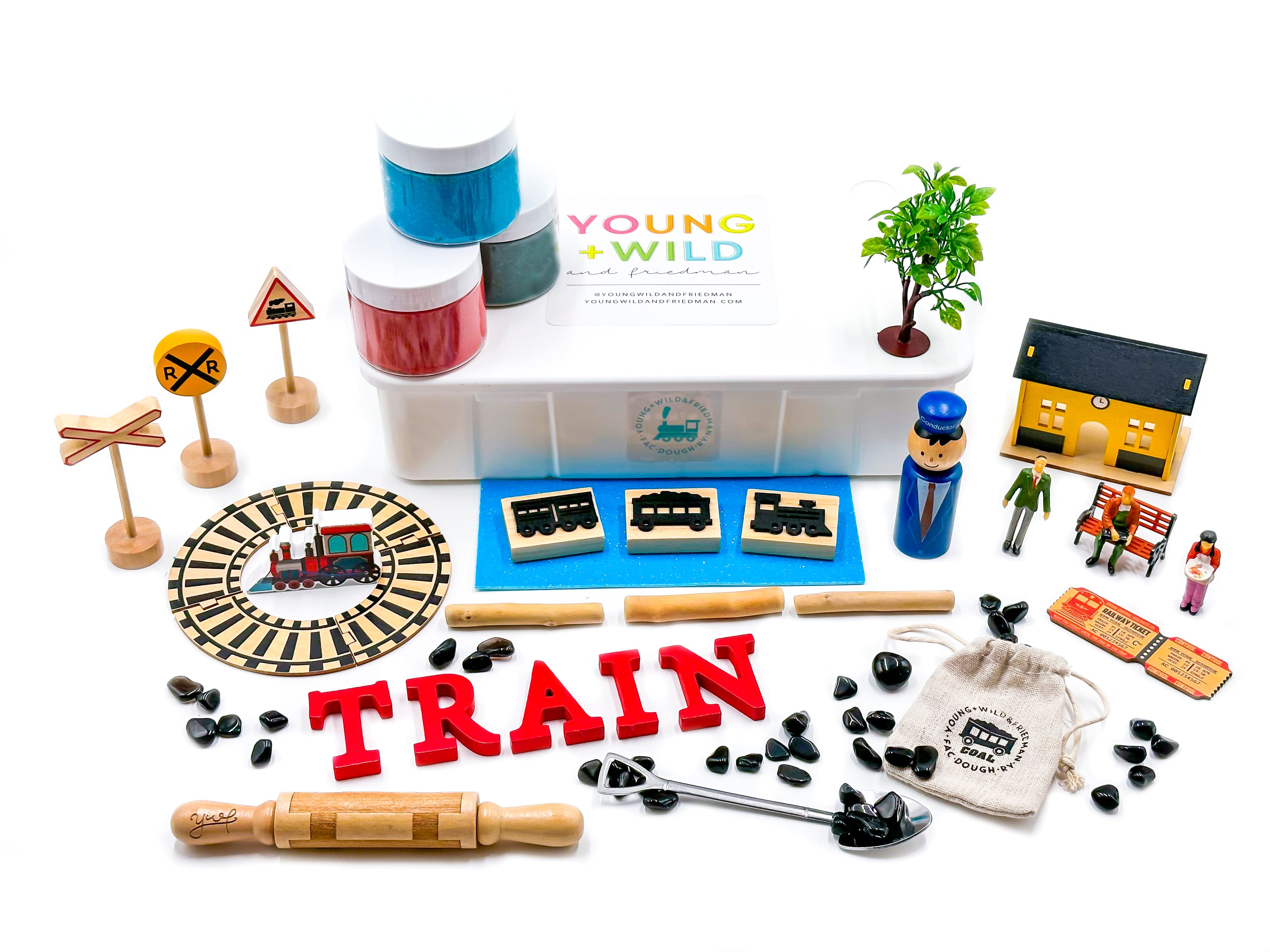 Train Sensory Kit · Young + Wild and Friedman