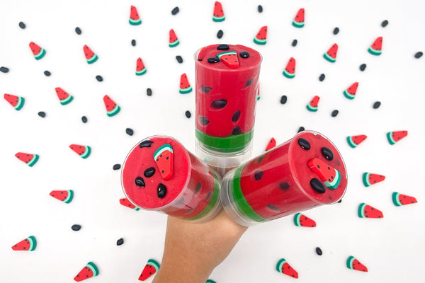 Watermelon Dough Push Pops Sensory Dough Young, Wild & Friedman 