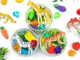 Zoo Sensory Sand Jars